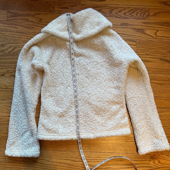 Patagonia Synchilla Curly Q Full Zip Jacket - Cream - Size Small - Picture 2 of 8